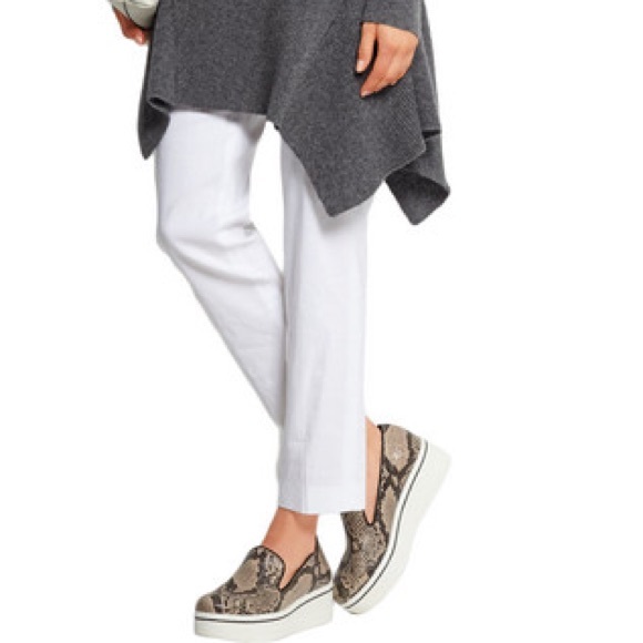 Stella McCartney Binx Vegan Platform Slip-On Snake dust bag included - Picture 2 of 11